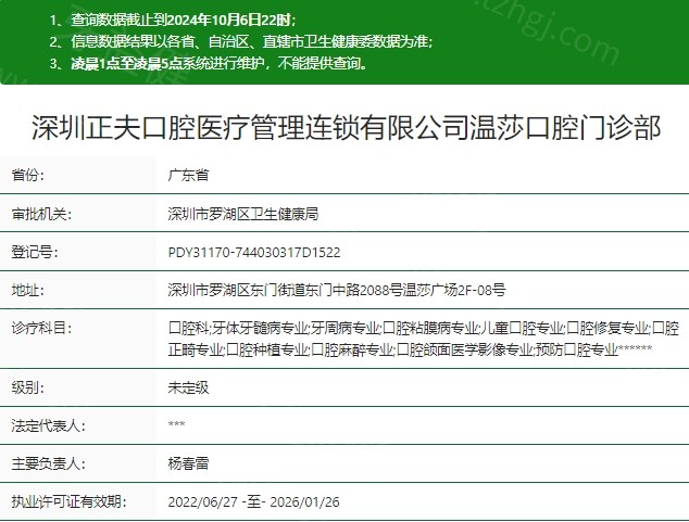 深圳正夫口腔医院正规靠谱吗? 深圳正夫口腔医院正规靠谱吗?